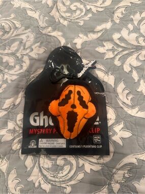 Ghost Face Plush Bag Charm